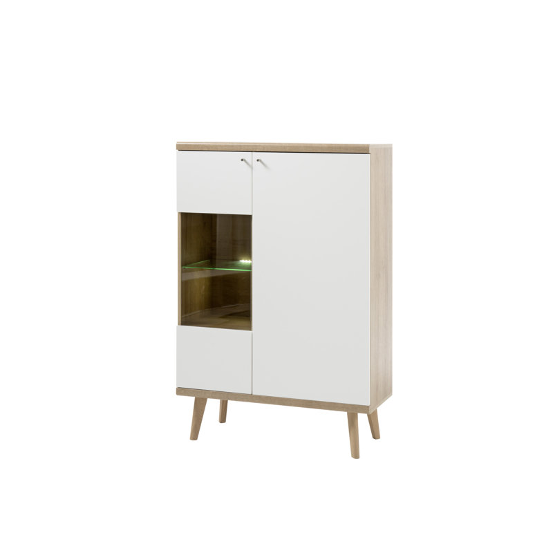Lillian Unfinished Entertainment Centre for TVs up to 65, 160cm H x 260cm W x 40cm D
