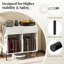 77 cm H Media Shelves