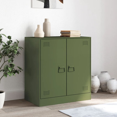 Shelman Steel Accent Cabinet