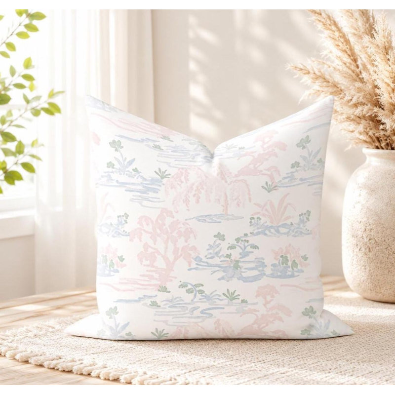 Housse de coussin rose clair, Square 21"