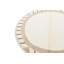 Tapis rond rond beige
