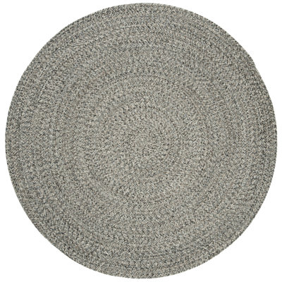 Sieglinde Round Cotton Hand Woven Indoor / Outdoor Area Rug