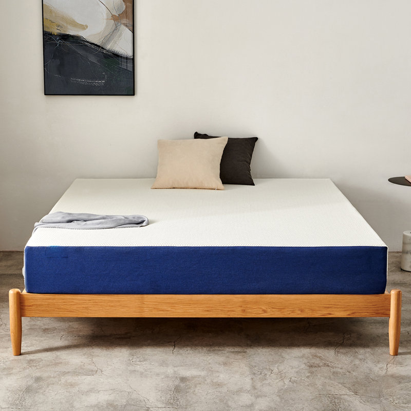 Matelas en mousse viscoélastique imprégnée de gel mi-ferme 8 po Alwyn Home Shelbie, Grand lit