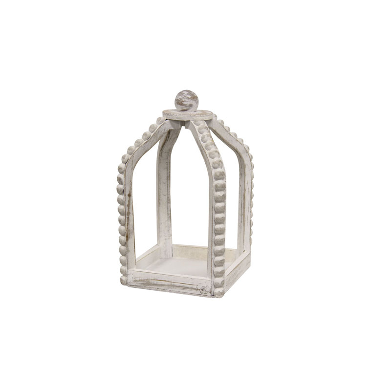 Ensemble de 2 lanternes perlées Shabby Elegance