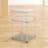 Beckett Glass Top End Table with Storage
