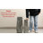 Metal Geometric Antique Silver Floor Vases