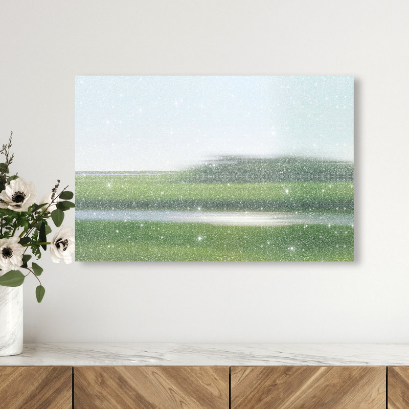 Velocity Meadow II Print by Oliver Gal, 10"H x 15"W, Gallery Wrapped