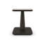 Stone Pedestal End Table