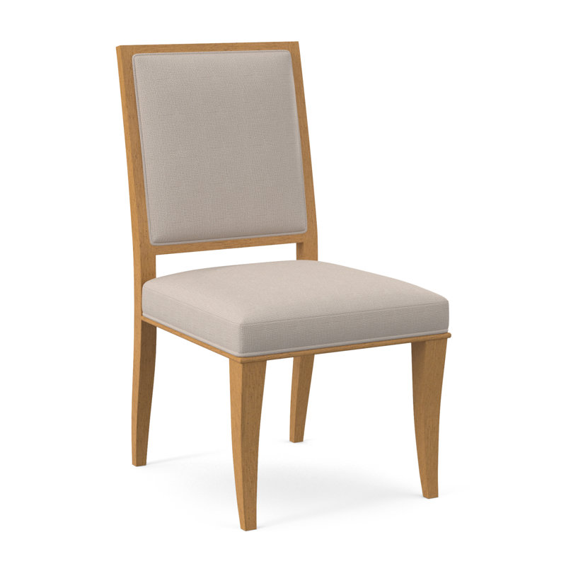 Chaise d'appoint en tissu Princeton, Ambre, Marine de Venise