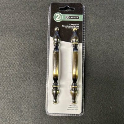 (Paquet de 2) Laiton antique 3 po Legacy