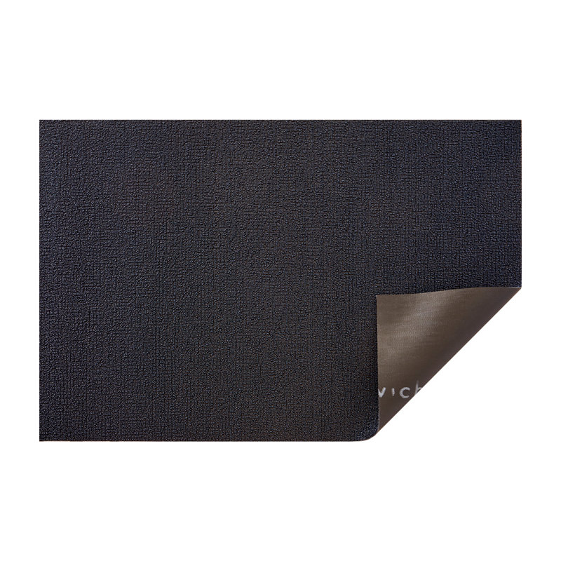 Chilewich Easy Care Heathered Shag Doormat, Gray, 0.27" H x 24" W x 36" D