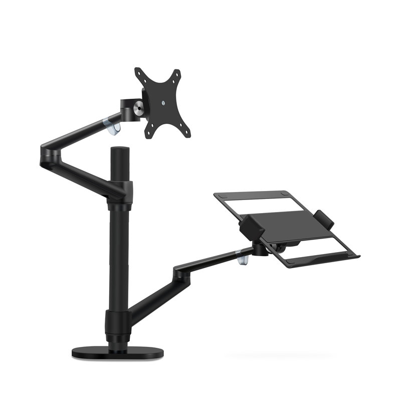 Support de bureau universel à 2 écrans, Noir