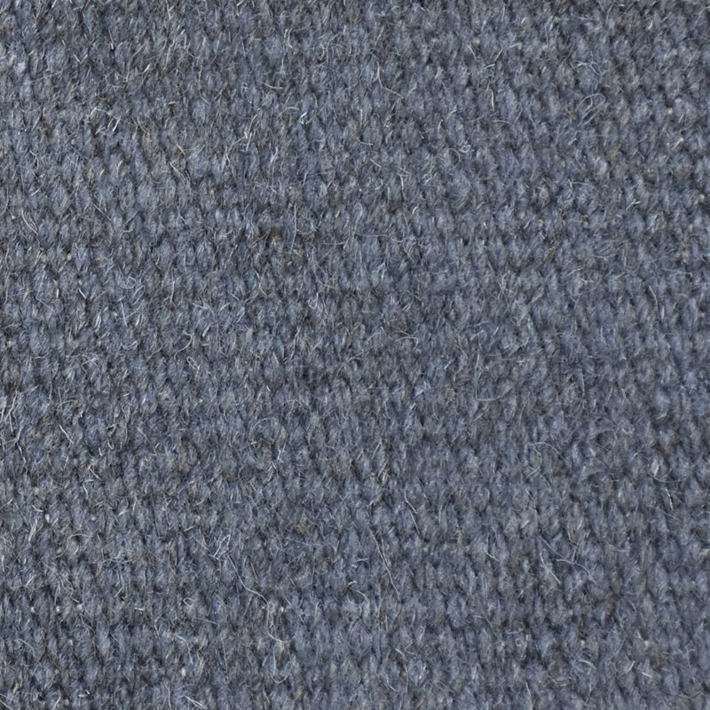 Alithea Hand Woven Flat Weave Kilim Wool Eco-Friendly Area Rugs - Rectangle, Light Charcoal Color, Plain Solid Design, Low Pile Handmade Area Rugs for Living Room, Bed Room