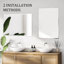 Miroir de salle de bain sans cadre-675904066