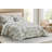 5-Piece Oversized Jacquard Matelasse Leaf Damask Bedspread Set-116262348-116262346