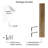 Hanging Shelf For Wall, Floating Wall Bookhelf, Decorative Shelf, Living Room And Office Decor, Rustic, 1pc-682218884