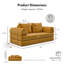 Canapé modulaire en mousse configurable Clair-157652316