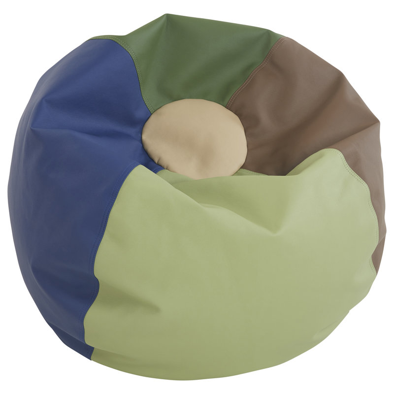 SoftScape Classic Bean Bag, Earthtone, 19" H x 35" W x 35" D