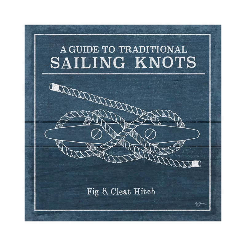 Vintage Sailing Knots VII by Mary Urban - Wrapped Canvas Print, 30.48 cm H x 30.48 cm W