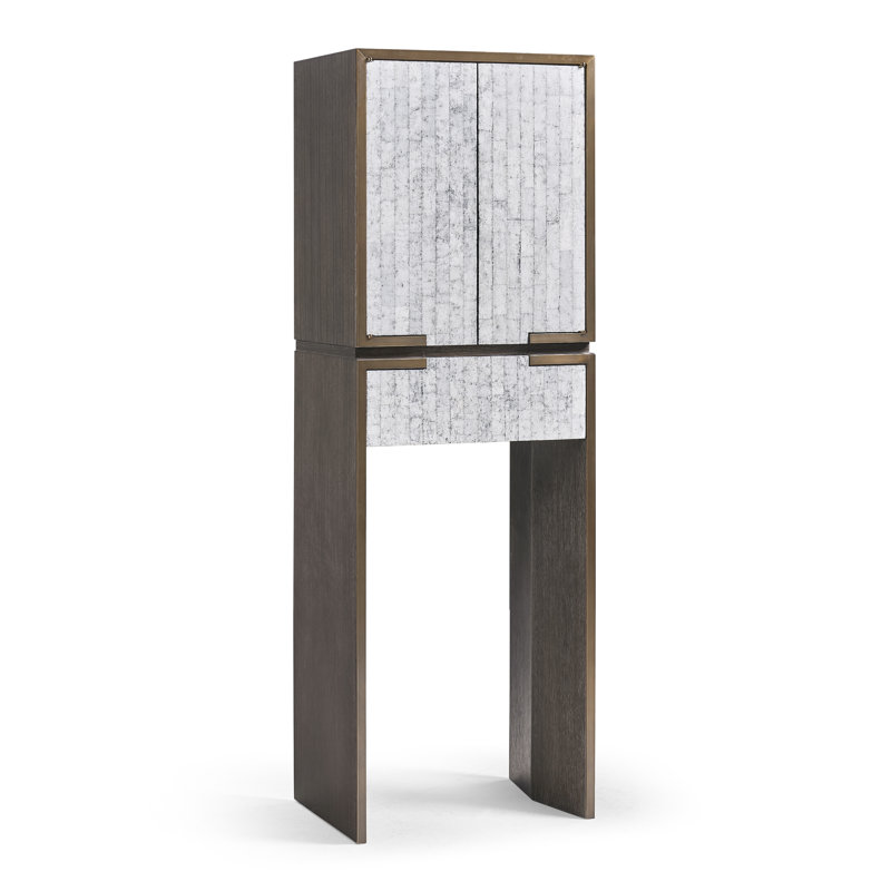 JC Modern Solid Wood Accent Cabinet
