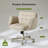 Criss Cross Chair with armrest，Cross  Legged Chair with wheels-434782279-434782277