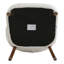 Juliane Upholstered Wingback Chair with Footstool