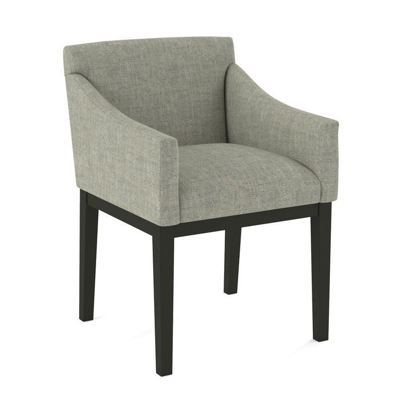 Upholstered Arm Chair, 61391-88, Black