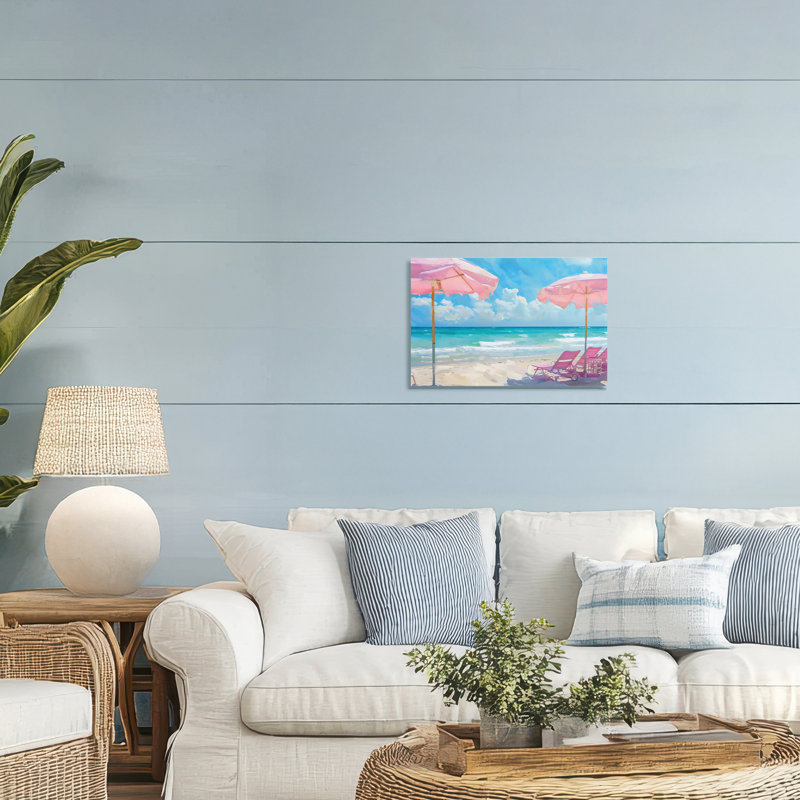 Toile de parasols Paradise Beach, design par LSR Design Studio, H 16 po x l 24 po