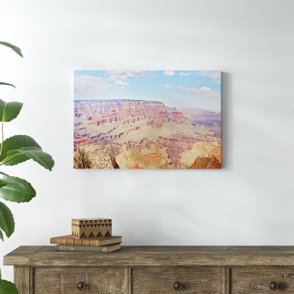 'Grand Canyon Panorama I' by Sylvia Coomes - Wrapped Canvas Photograph Print