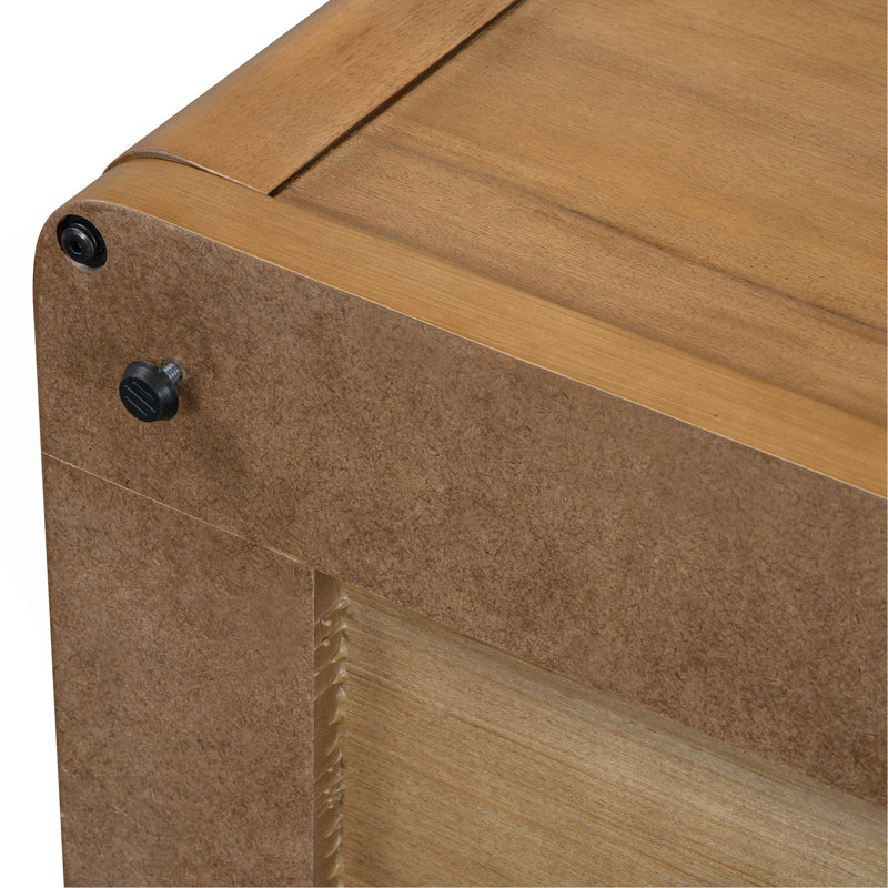 Table basse carrée, Naturel