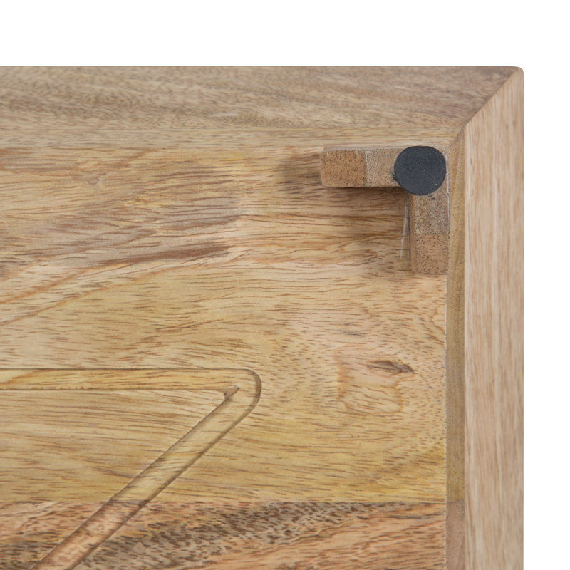 Plateau de coiffeuse Des, H 3,5 po x l 18 po x P 18 po