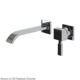 Kubista Wall Mounted Bathroom Faucet with Drain Assembly