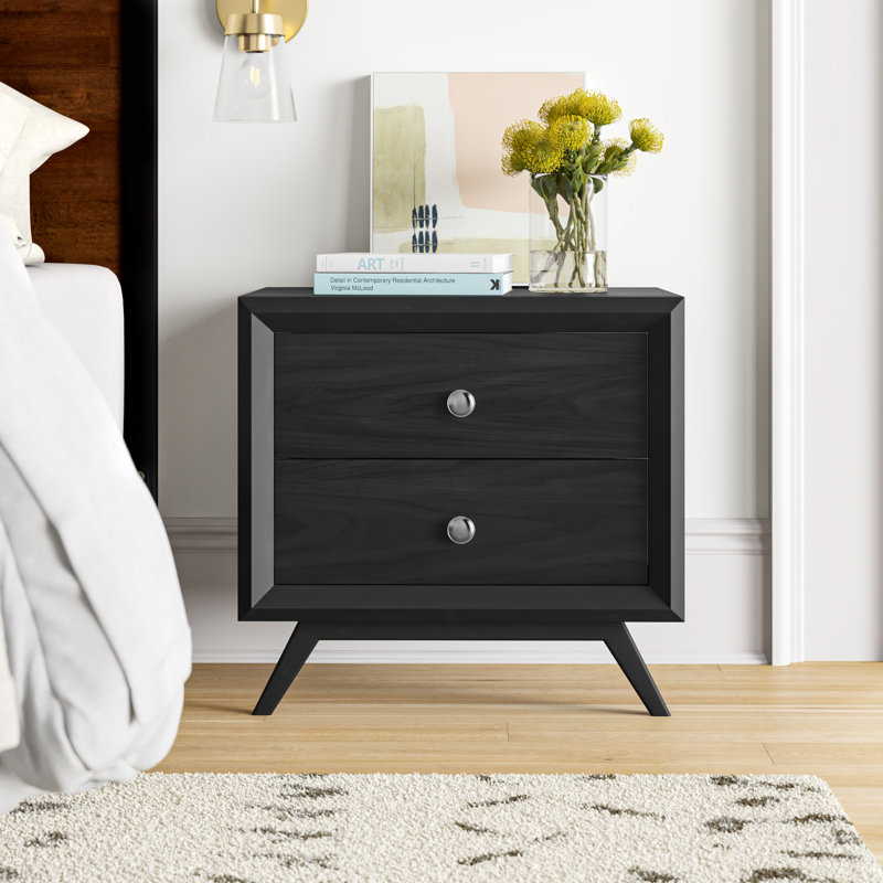 Table de chevet Modway Tracy, Noir