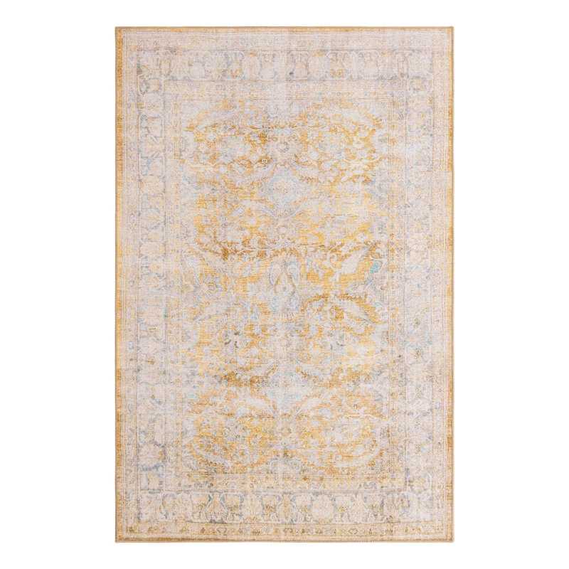 Saphira Chenille Oriental Indoor Rug, Rectangle 5' x 8'