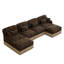 Canapé modulaire moderne en U en chenille 131