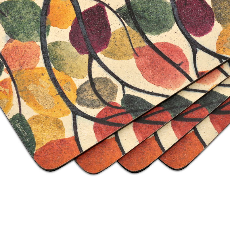 Napperon Pimpernel Dancing Branches 15,7 po x 11,7 po