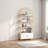 Bookshelf With Door, Tall Bookcase With Storage Cabinet Shelf-226046328