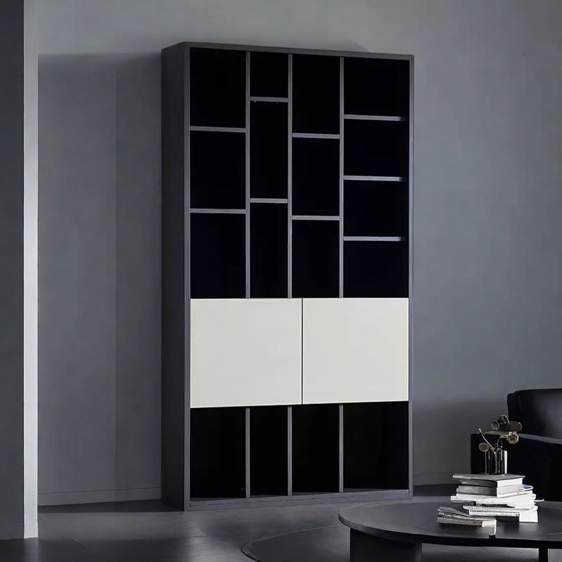 Bibliothèque luxueuse de style italien