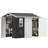 Balconera 7×5FT Outdoor Storage Shed with 3 door