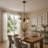 3-light Modern Black Chandeliers
