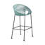 Tabouret de bar ou de comptoir d'extérieur en acier avec corde Champlost-1971038068-1971038070