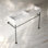 Lavabo double console avec pieds Claire 48 "Claire