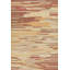 Striped Area Rug in Brown/Red