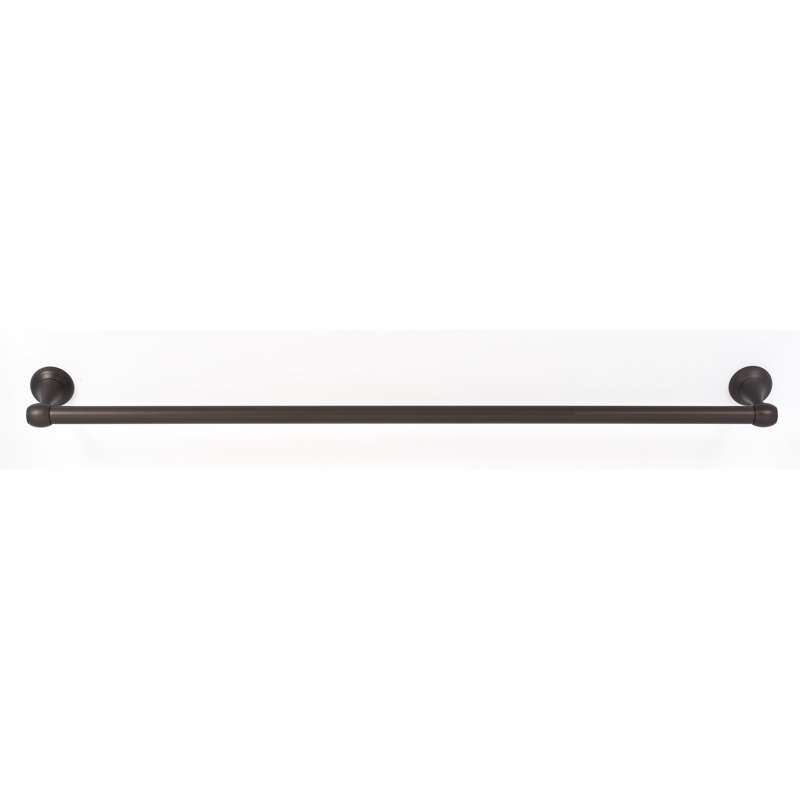 Royale Wall Mounted Towel Bar, Chocolate Bronze