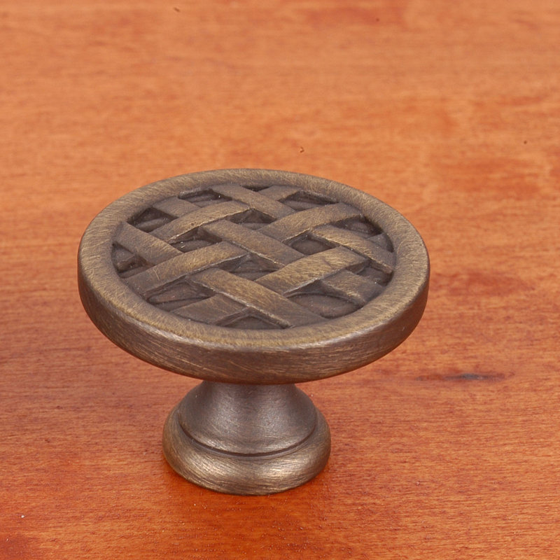 CK Series 1 1/2" Diameter Mushroom Knob, Antique English, Large