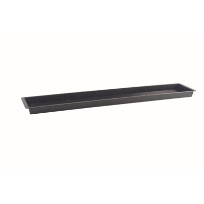 Plateau en plastique noir
