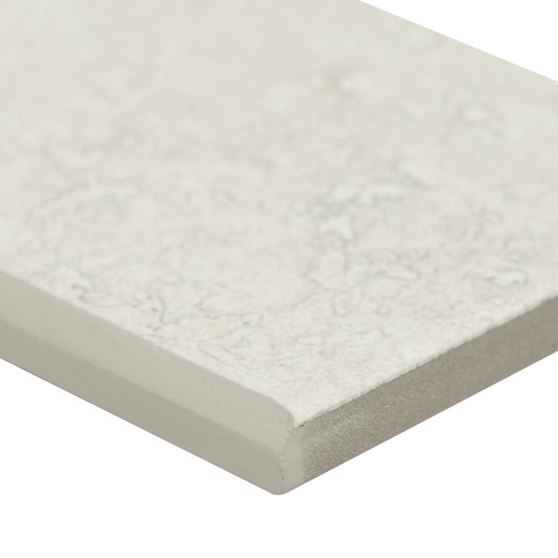 Carreau de faïence en porcelaine mat 3 po x 12 po Central, Cavara