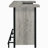 Menimen Grey Driftwood Freestanding Bar Unit