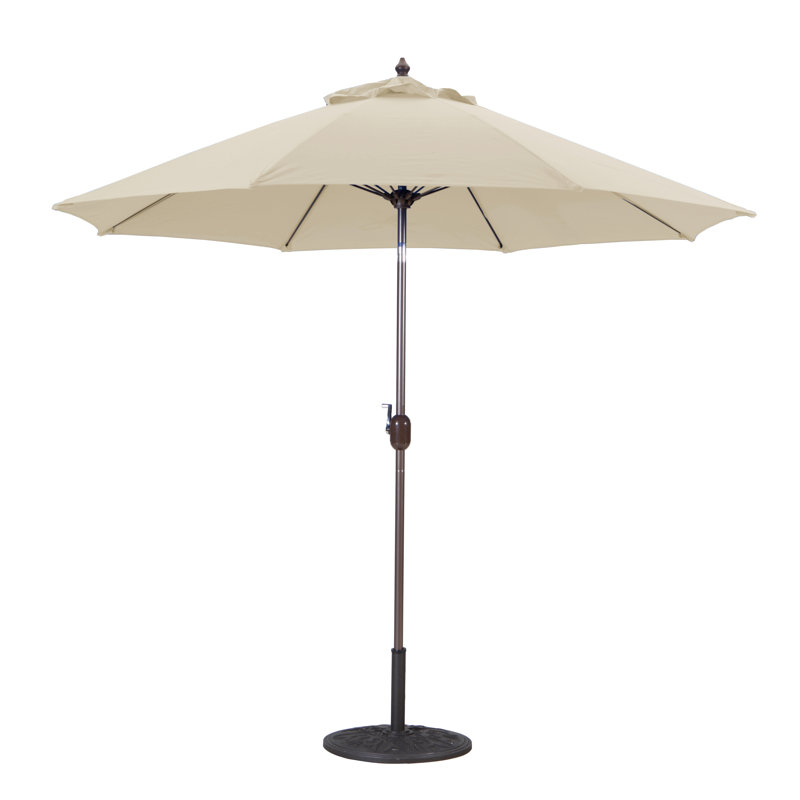 Parasol de marché 9 pi Nadasha, Beige
