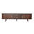 Mid-Century Modern TV Stand For 80" TV, Entertainment Center With Storage For Living Room, Bedroom, Media Console Table With 2 Drawers